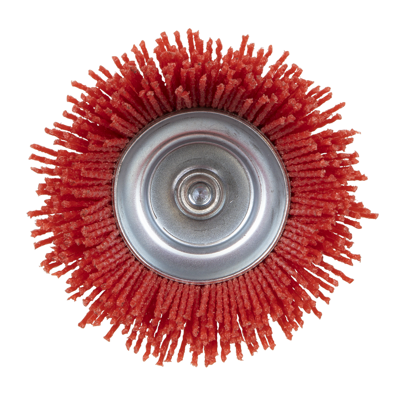 Sealey NFB75 75mm Nylon Filament Cup Brush with 6mm Shaft