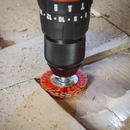 Sealey NFBC50 50mm Nylon Filament Circular Brush with 6mm Shaft