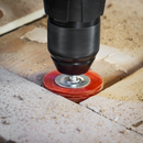 Sealey NFBC50 50mm Nylon Filament Circular Brush with 6mm Shaft