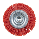 Sealey NFBC50 50mm Nylon Filament Circular Brush with 6mm Shaft