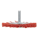 Sealey NFBC75 75mm Nylon Filament Circular Brush with 6mm Shaft