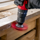 Sealey NFBS100 100mm Nylon Filament Strip Brush with 6mm Shaft