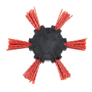 Sealey NFBS100 100mm Nylon Filament Strip Brush with 6mm Shaft