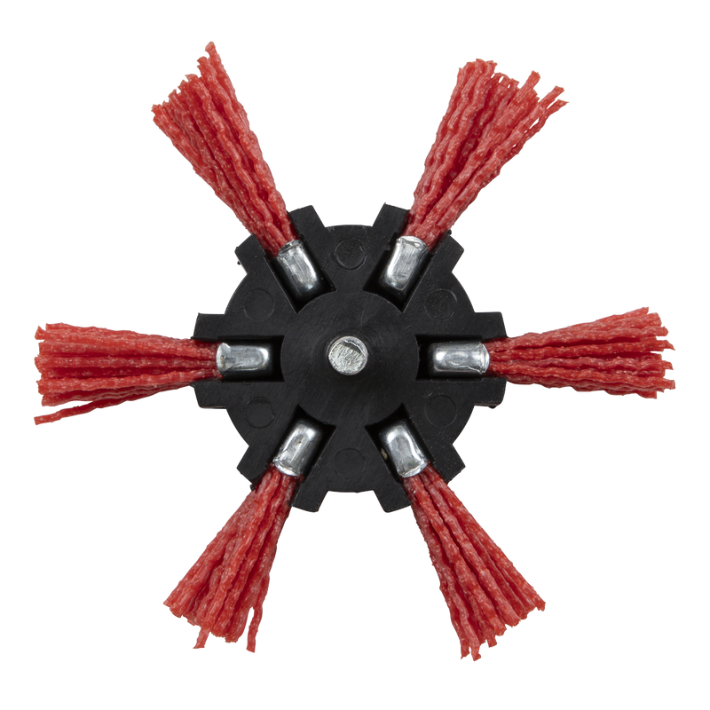 Sealey NFBS100 100mm Nylon Filament Strip Brush with 6mm Shaft