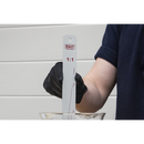 Sealey PA07 Aluminium Paint Measuring Stick 1:1/3:1
