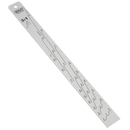 Sealey PA07 Aluminium Paint Measuring Stick 1:1/3:1