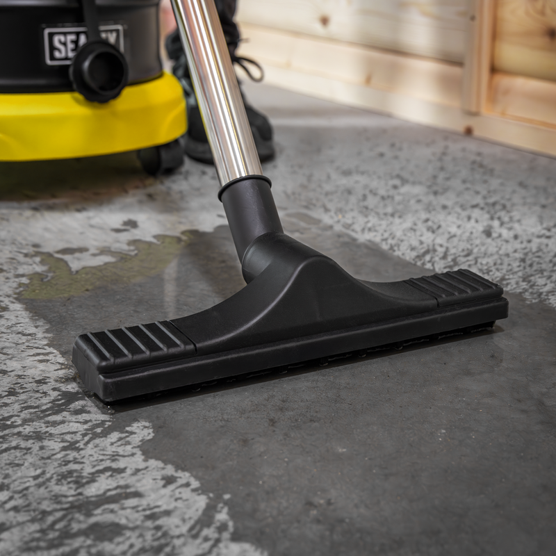 Sealey PC150BV110V BuilderVac¬Æ Wet & Dry Vacuum Cleaner 15L Stainless Steel Drum M Class Filtration 110V