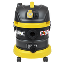 Sealey PC150BV110V BuilderVac¬Æ Wet & Dry Vacuum Cleaner 15L Stainless Steel Drum M Class Filtration 110V