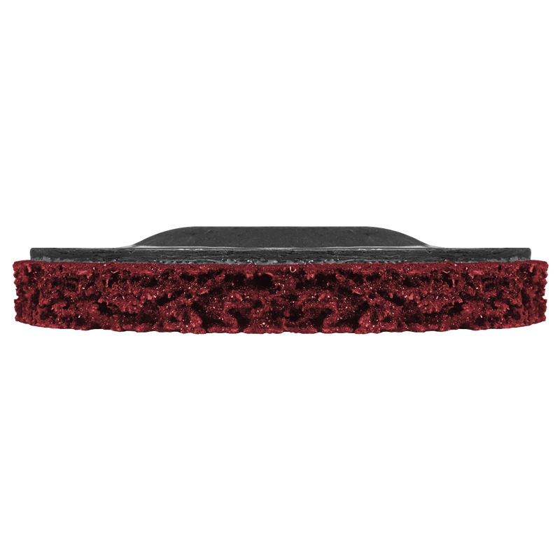 Sealey PTC/CW115R Polycarbide Abrasive Strip Disc 115 x 13 x 22mm - Red