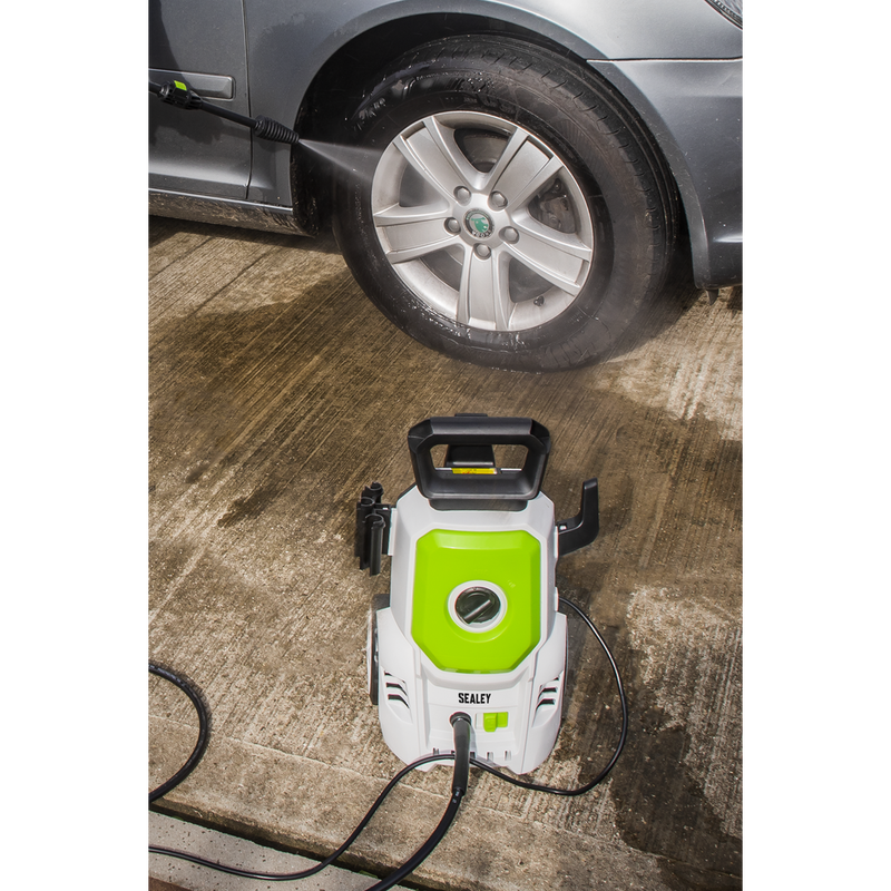 Sealey PW1610COMBO Pressure Washer 100bar 390L/hr with Snow Foam