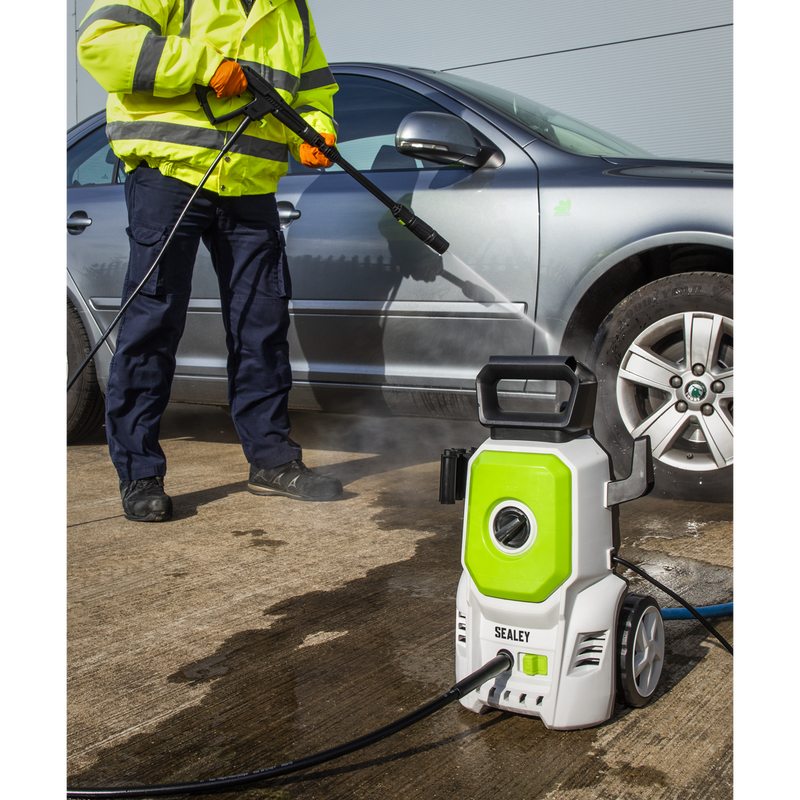 Sealey PW1610COMBO Pressure Washer 100bar 390L/hr with Snow Foam