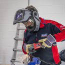 Sealey PWH603 Auto Darkening Solar Powered Flip-Up Welding Helmet Shade 9-13