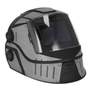 Sealey PWH603 Auto Darkening Solar Powered Flip-Up Welding Helmet Shade 9-13