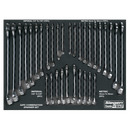 Sealey S01239 Combination Spanner Set 32pc - Metric/Imperial