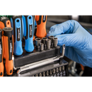 Sealey S01248 Screwdriver, Bit & Nut Driver Set 100pc