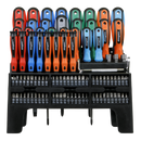 Sealey S01248 Screwdriver, Bit & Nut Driver Set 100pc