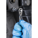 Sealey S01251 Micro Ratchet Bit Driver/Wrench 1/4"Hex  x 1/4"Sq Drive