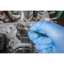 Sealey S01251 Micro Ratchet Bit Driver/Wrench 1/4"Hex  x 1/4"Sq Drive