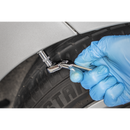 Sealey S01254 Micro Flexi-Head Ratchet Wrench 1/4"Sq Drive