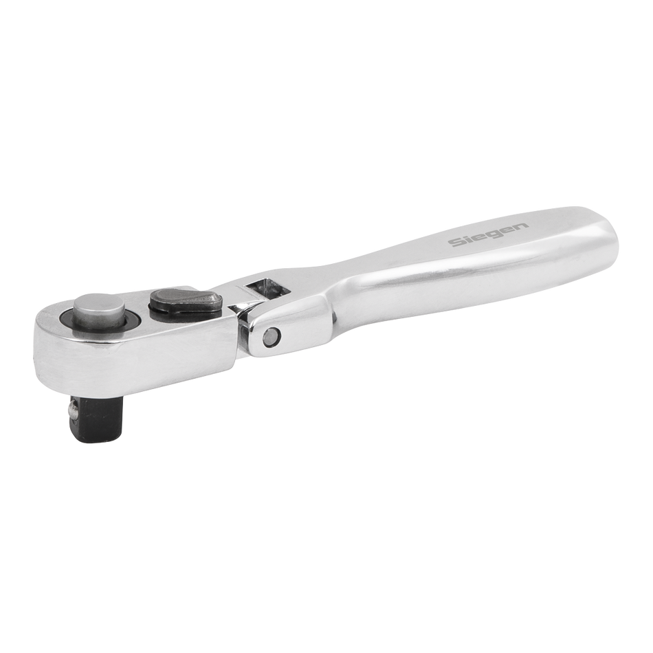 Sealey S01254 Micro Flexi-Head Ratchet Wrench 1/4"Sq Drive