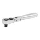 Sealey S01254 Micro Flexi-Head Ratchet Wrench 1/4"Sq Drive