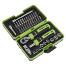 Sealey S01255 Socket & Bit Set 38pc 1/4"Sq Drive