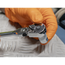 Sealey S01257 Ratchet Wrench 1/4"Sq Drive Long Flexi-Head Flip Reverse