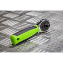 Sealey S01258 Ratchet Wrench 1/4"Sq Drive Stubby  Flip Reverse