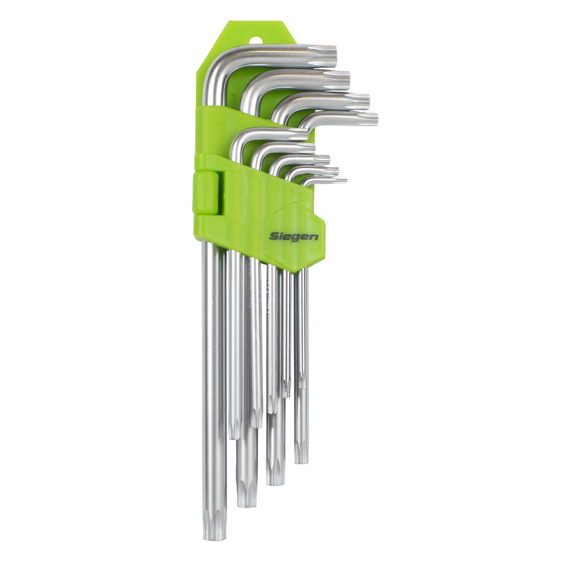 Sealey S01262 Key Set TRX-Star* Long 9pc
