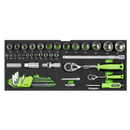 Sealey S01266 Portable Tool Chest 3 Drawer with 98pc Tool Kit