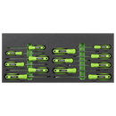 Sealey S01267 Top Chest & Rollcab Combination 6 Drawer with Tool Kit 247pc