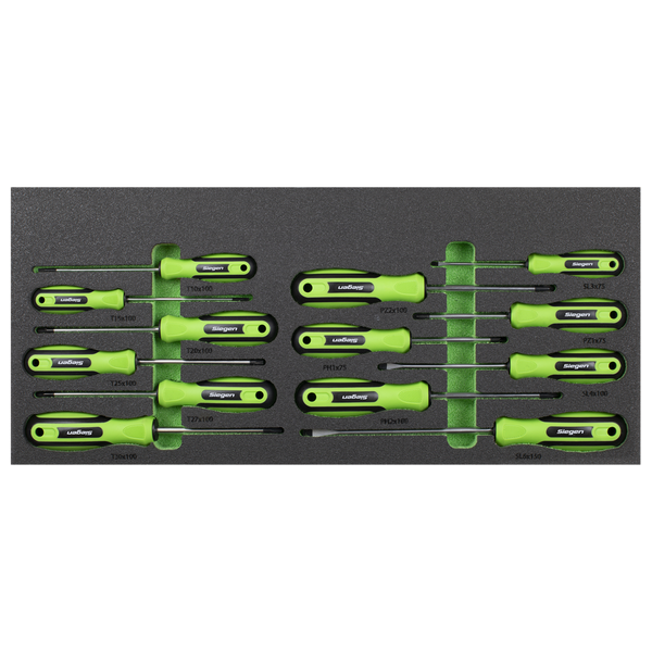 Sealey S01267 Top Chest & Rollcab Combination 6 Drawer with Tool Kit 247pc