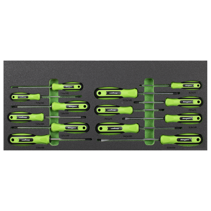 Sealey S01267 Top Chest & Rollcab Combination 6 Drawer with Tool Kit 247pc