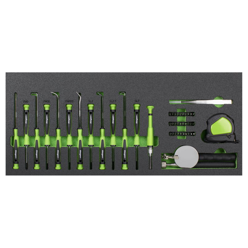 Sealey S01267 Top Chest & Rollcab Combination 6 Drawer with Tool Kit 247pc