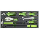 Sealey S01267 Top Chest & Rollcab Combination 6 Drawer with Tool Kit 247pc