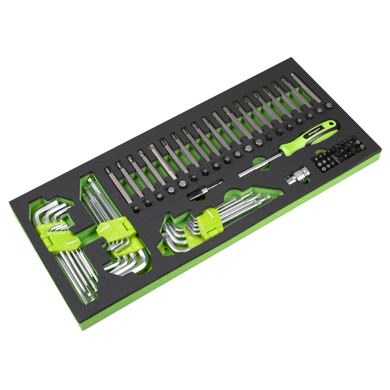 Sealey S01267 Top Chest & Rollcab Combination 6 Drawer with Tool Kit 247pc