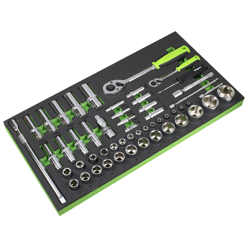 Sealey S01267 Top Chest & Rollcab Combination 6 Drawer with Tool Kit 247pc