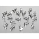 Sealey S1025 Stainless Steel Hex Head Set Screw M10 X 25 A2, DIN 933 - Pack of 25