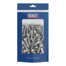Sealey S825S Stainless Steel Hex Head Set Screw DIN 933 - M8 X 25 A2 - Pack of 50