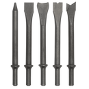 Sealey SA11C Air Hammer Chisel Set 5pc 170mm .401" Shank