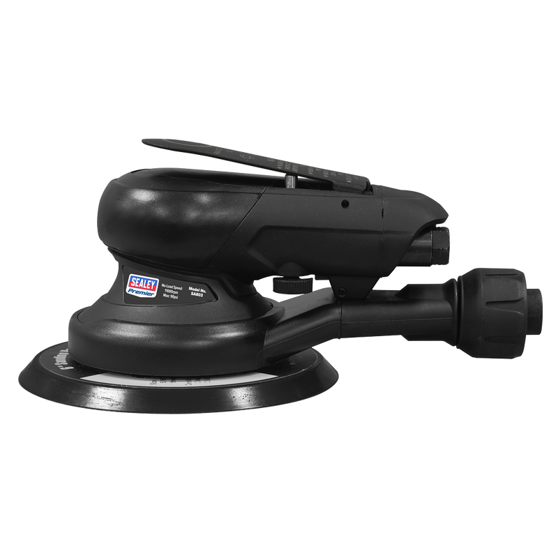 Sealey SA803 Air Palm Orbital Sander 6" √ò150mm Dust-Free