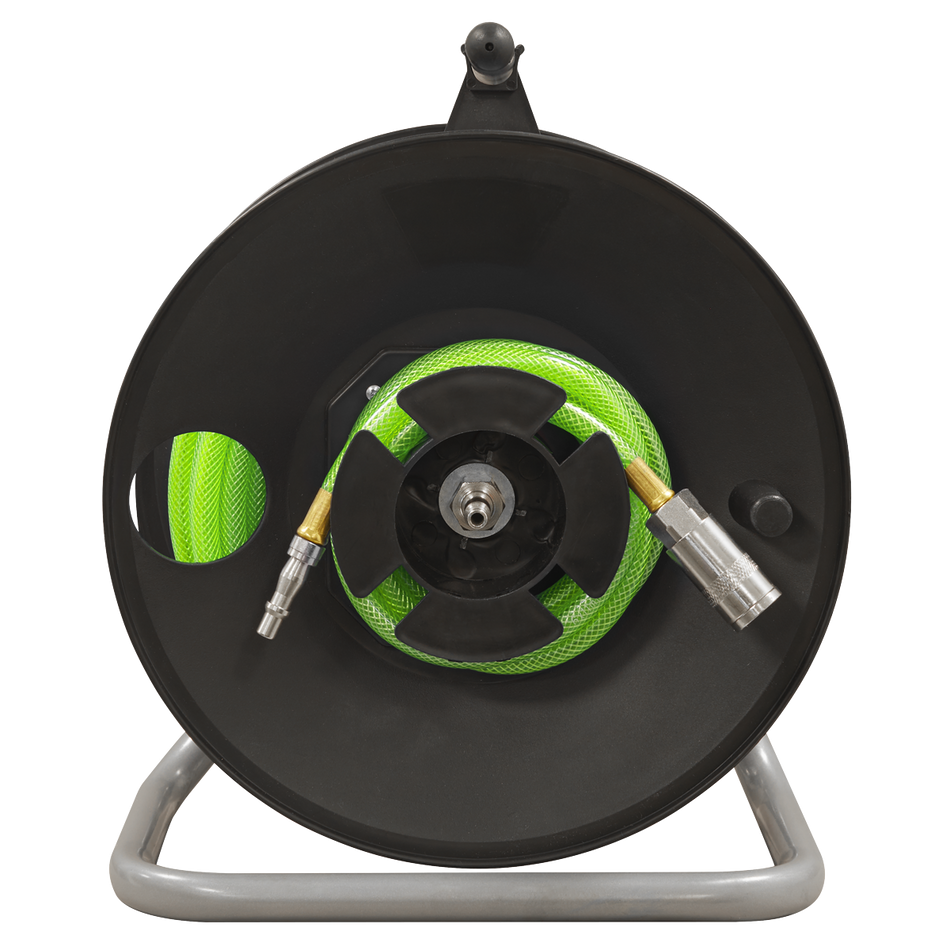 Sealey SA825 20m Portable Manual Air Hose Reel 6mm ID