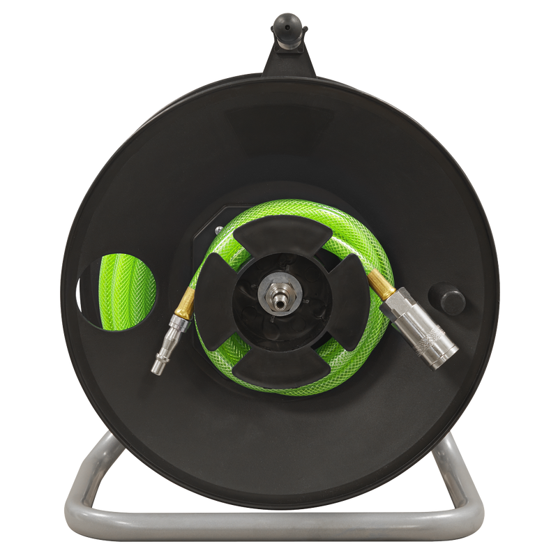Sealey SA825 20m Portable Manual Air Hose Reel 6mm ID