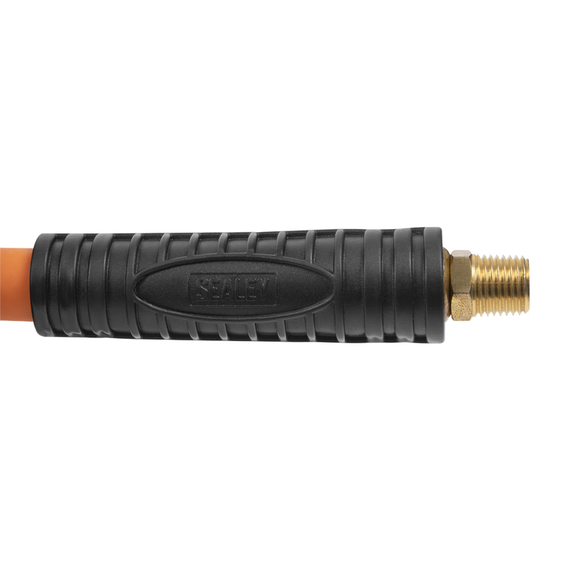 Sealey SA841HY Retractable Metal Reel 15m Diameter 10mm ID High-Visibility Hybrid Air Hose