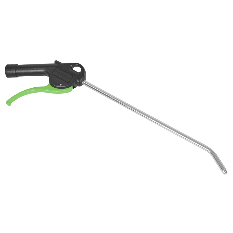 Sealey SA9231 Air Blow Gun with Angled Lance 280 x 8mm 1/4"BSP Air Inlet