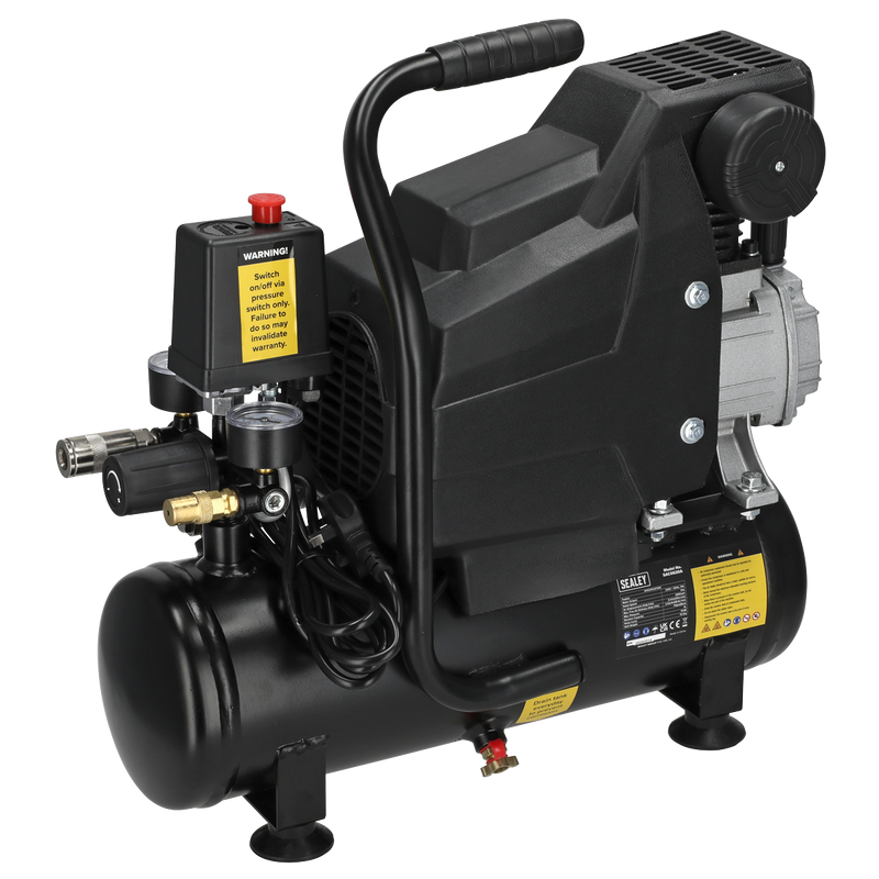 Sealey SAC0620A 6L Direct Drive Air Compressor 2hp
