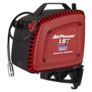 Sealey SAC15WM Wall Mounting Oil Free Air Compressor 1.5hp with 7m Retractable Hose Reel