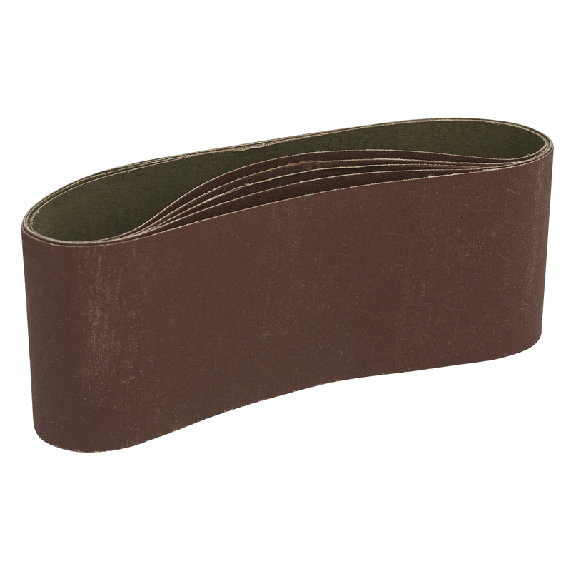 Sealey SB240457 Sanding Belt 76 x 457mm 240Grit Pack of 5