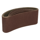Sealey SB60457 Sanding Belt 76 x 457mm 60Grit Pack of 5
