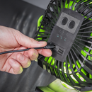 Sealey SCF8WL Portable Clip Fan with Worklight 8" 4 Speeds